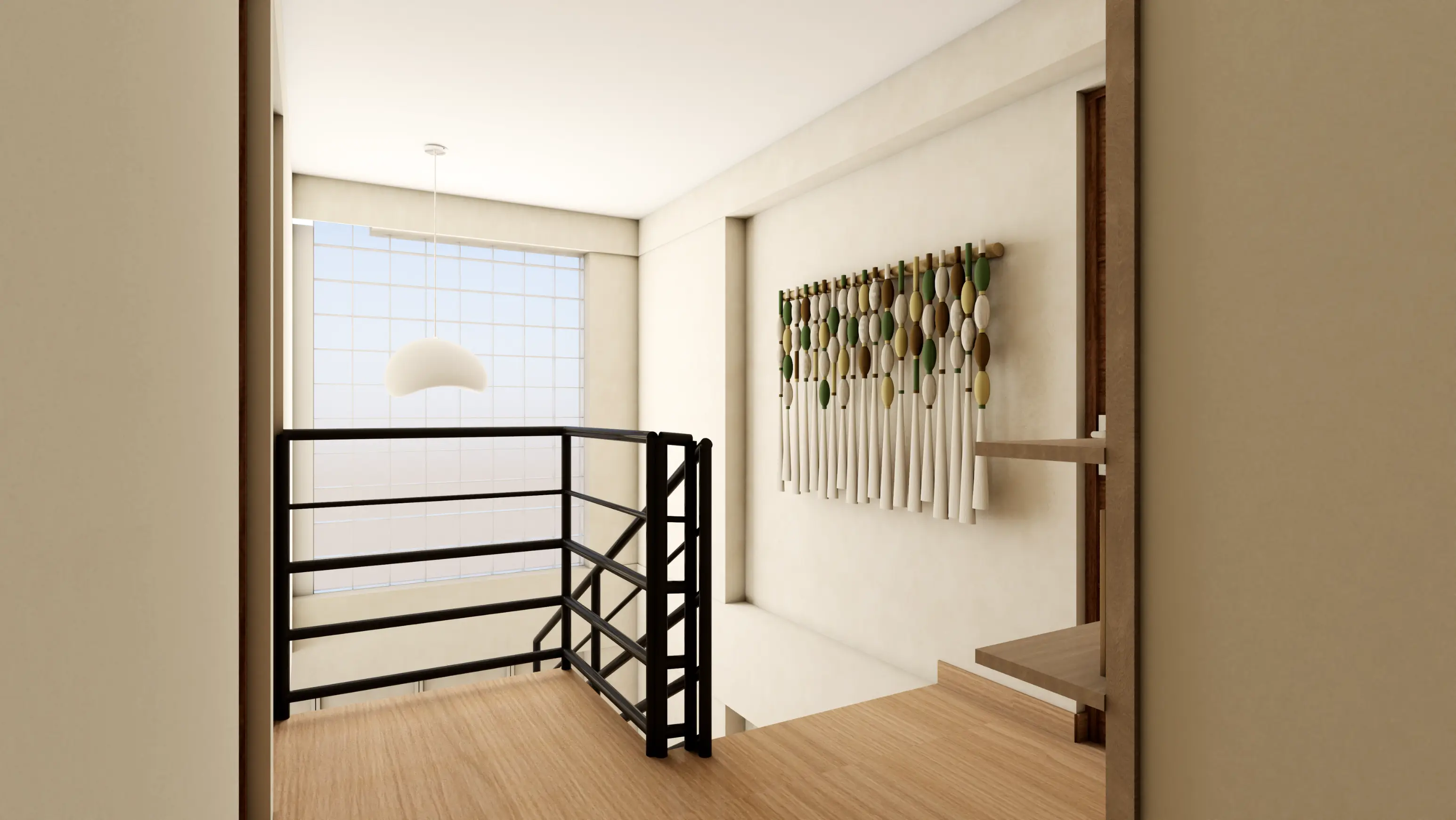 Detalle decorativo natural — Duplex Huancaro